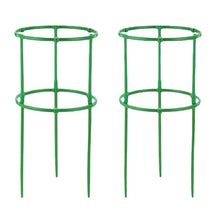 Load image into Gallery viewer, Plant Support Pile Half Round Climbing Vines Stake Bonsai Fixing Rod Garden Plant Stake Holder Flower Ring Support Rack