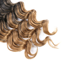 Load image into Gallery viewer, Chemical Fiber High-temperature Silk Wig Hair Handle Wave Crochet Hair Curved Hair Handle Crochet Hair Braided Dirty Braid Wig
