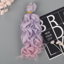 Load image into Gallery viewer, 15cm Cotton Doll SD/BJD Ye Luo Li Doll High Temperature Silk Wig Hair Flakes Hair Curtains Instant Noodles Roll
