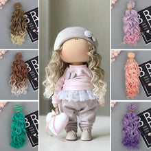 Load image into Gallery viewer, 15cm Cotton Doll SD/BJD Ye Luo Li Doll High Temperature Silk Wig Hair Flakes Hair Curtains Instant Noodles Roll