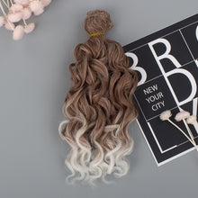 Load image into Gallery viewer, 15cm Cotton Doll SD/BJD Ye Luo Li Doll High Temperature Silk Wig Hair Flakes Hair Curtains Instant Noodles Roll