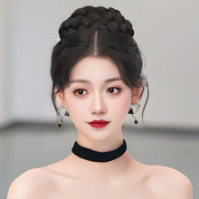 Load image into Gallery viewer, Maruko Hair Bun Wig Female Heiress Princess Head Simulated Hair Bun Hair Accessory Bride's Hair Bun Headband