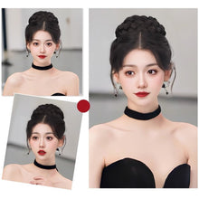 Load image into Gallery viewer, Maruko Hair Bun Wig Female Heiress Princess Head Simulated Hair Bun Hair Accessory Bride's Hair Bun Headband