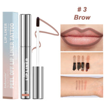 Load image into Gallery viewer, Tear and Pull Lipliner Matte Matte Surface Do Not Stick To Cup Lipstick Pen Line Hook Lip Marker Makeup Pen