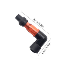 Load image into Gallery viewer, Motorcycle Flash Spark Plug Cap Ignition Spark Plug Cap 90Degree Flashing Spark Plug Cap
