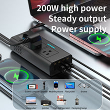 Load image into Gallery viewer, Car Converter 200W Inverter 12V to 220V 12V to 110V Power Converter 12V Vehicles