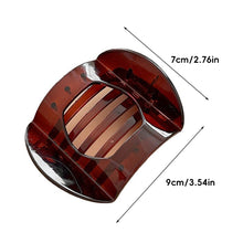 Load image into Gallery viewer, Retro Tortoiseshell Updo Hair Clip Elegant Simple Non-slip Hairpin Hair Claw Clip Headwear Hair Accessory for Women