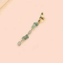 Load image into Gallery viewer, Personalized Natural Stone Pendant Hair Ring Fashionable Retro Braided Hair Tie Adjustable Hair Band Headwear Hair Accessories