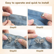 Load image into Gallery viewer, Multishaped Waist Buckle Detachable No-staple No-sew Button Durable Alloy Buckle Skirt Pants DIY Clothing Accessories