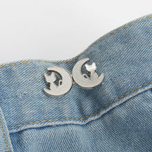 Load image into Gallery viewer, Multishaped Waist Buckle Detachable No-staple No-sew Button Durable Alloy Buckle Skirt Pants DIY Clothing Accessories