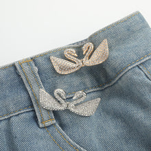 Load image into Gallery viewer, Multishaped Waist Buckle Detachable No-staple No-sew Button Durable Alloy Buckle Skirt Pants DIY Clothing Accessories