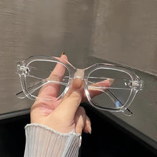 Load image into Gallery viewer, Fashionable Square Frame Blue-light-blocking Glasses Retro Decorative Glasses Comfortable Versatile Glasses for Adult