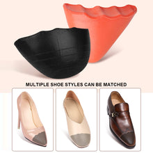 Load image into Gallery viewer, PU Toe Plug Thickened Soft Comfortable Anti-wear Toe Filling Insole Adjust Shoe Size Protect Foot Shoe Accessory for Men Women