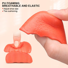 Load image into Gallery viewer, PU Toe Plug Thickened Soft Comfortable Anti-wear Toe Filling Insole Adjust Shoe Size Protect Foot Shoe Accessory for Men Women