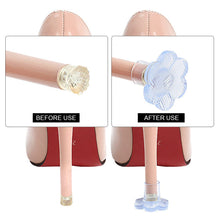 Load image into Gallery viewer, Floral High Heel Protector Anti-slip Wear-resistant Silent Heel Protective Cover Convenient Heel Accessories for Women