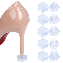 Load image into Gallery viewer, Floral High Heel Protector Anti-slip Wear-resistant Silent Heel Protective Cover Convenient Heel Accessories for Women