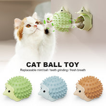 Load image into Gallery viewer, Creative Cat Toy Rotatable Catnip Ball Toy Dustproof Moisture-proof Teeth Grinding Itching Device Cat Toy for Indoor Playing