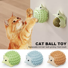 Load image into Gallery viewer, Creative Cat Toy Rotatable Catnip Ball Toy Dustproof Moisture-proof Teeth Grinding Itching Device Cat Toy for Indoor Playing