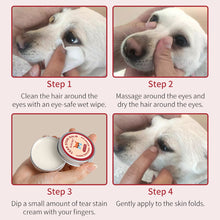 Load image into Gallery viewer, Pet Lacrimal Gland Cleaning Cream Soothing Skin Isolating Tears Preventing Pigmentation Cat Dog Universal Tear Stain Balm
