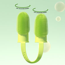 Load image into Gallery viewer, Two-finger Pet Toothbrush Soft Durable Washable Tooth Cleaning Finger Cover Oral Care Cleaning Tool Pet Accessories