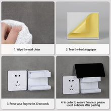 Load image into Gallery viewer, Wall-mounted Adhesive Mobile Phone Charging Stand Remote Control Storage Box Multi-functional Wall-mounted Organizer