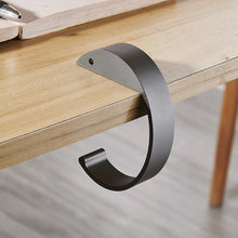 Load image into Gallery viewer, Adjustable Desk Edge Hook Gaming Headset Desk Hanger Backpack Storage Hanging Hook Holder Punch-free Home Office Organizer