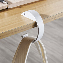 Load image into Gallery viewer, Adjustable Desk Edge Hook Gaming Headset Desk Hanger Backpack Storage Hanging Hook Holder Punch-free Home Office Organizer