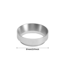Load image into Gallery viewer, Coffee Catcher Ring Anti-fly Powder Ring Grinder Catcher Ring 51mm 53mm 58mm Coffee Handle Cloth Powder Dosing Ring Coffee Tools
