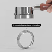 Load image into Gallery viewer, Coffee Catcher Ring Anti-fly Powder Ring Grinder Catcher Ring 51mm 53mm 58mm Coffee Handle Cloth Powder Dosing Ring Coffee Tools