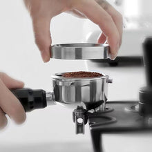Load image into Gallery viewer, Coffee Catcher Ring Anti-fly Powder Ring Grinder Catcher Ring 51mm 53mm 58mm Coffee Handle Cloth Powder Dosing Ring Coffee Tools