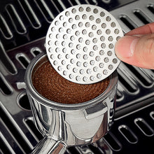 Load image into Gallery viewer, 51/53/58mm Reusable Coffee Puck Screen 304 Stainless steel Double Layer Coffee Filter Fine Mesh Professional Espresso Accessory