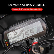 Load image into Gallery viewer, Motorcycle TPU Scratch Protection Film Accessories Screen Protector Cover Guard Instrument Dashboard Membrane Lens For Yamaha R15 V3 17-20 MT-15 18-20