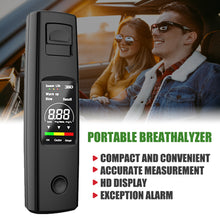 Load image into Gallery viewer, Portable Vehicle Alcohol Tester Blow Detector Traffic Alcohol Tester High Precision Measuring Instrument