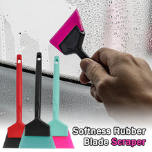 Load image into Gallery viewer, Car Corner Windshield Window Tint Mirror Squeegee Rubber Blade Scraper Handheld Cleaning Tool