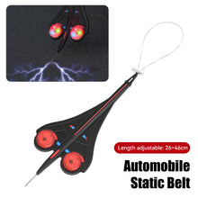 Load image into Gallery viewer, Car Anti Static Strip Anti Static with LED Electrostatic Earth Belt Length Adjustment Auto Grounding Strip