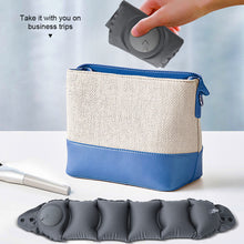 Load image into Gallery viewer, Neck Compression Inflatable U-shaped Pillow Portable Neck Pillow Compact Easy To Store Travel Car Airplane Neck Pillow Inflatable Pillow