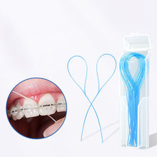 Load image into Gallery viewer, 35pcs/box Orthodontic Dental Floss Traction Device Braces Orthodontic Thread Threading Device Braces Thread Threading Device Specialized Thread Threading Device