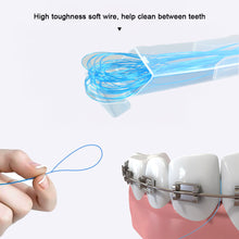 Load image into Gallery viewer, 35pcs/box Orthodontic Dental Floss Traction Device Braces Orthodontic Thread Threading Device Braces Thread Threading Device Specialized Thread Threading Device