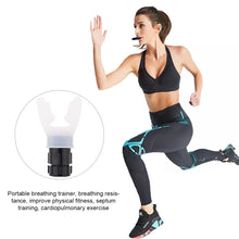Load image into Gallery viewer, Adjustable Portable Respiratory Trainer Portable Exercise Lung Capacity Abdominal Respiratory Trainer