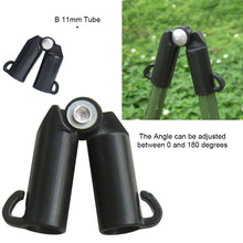 Load image into Gallery viewer, 10pcs/set Connecting Clip Vegetable Planting Flower Greenhouse Round Tube Vine Climbing Frame Plastic Wrapped Steel Pipe Gardening Accessories
