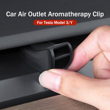 Load image into Gallery viewer, Car Air Outlet Aromatherapy Clip Air Freshener Adapter Bracket Decora Accessories For Tesla Model 3/Y