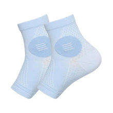 Load image into Gallery viewer, 1Pair Ankle Pressure Socks Absorbent Sweat Breathable Open Toe Socks Anti-Sprain Sports Ankle Brace