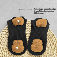 Load image into Gallery viewer, 1 Pair Mid-Tube Dance Socks With Anti-Slip Wear-Resistant Sole Leather Sports Yoga Multi-Color Cotton Socks