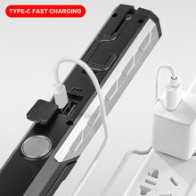 Load image into Gallery viewer, Multi-Function Foldable Ultra-Bright Work Light Type-C Charging Strong Magnetic Maintenance Flashlight With Hook