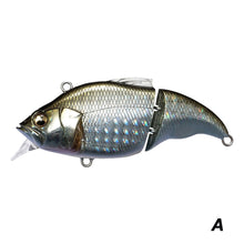 Load image into Gallery viewer, 1PC 71MM/9.7G Two Section Lure Bait Floating Minnow Bass And Trout Crankbait Fishing Accessories