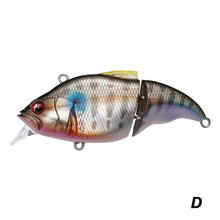 Load image into Gallery viewer, 1PC 71MM/9.7G Two Section Lure Bait Floating Minnow Bass And Trout Crankbait Fishing Accessories