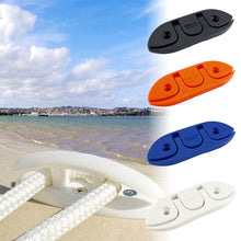 Load image into Gallery viewer, 1PC 12CM Foldable Side-Opening Rope Cleat Pulling Rope Horn Cleat for Marine and Yacht Hardware