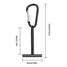 Load image into Gallery viewer, 1PC Portable Fishing Line Hanger Main Line Tray Carrying Tools Fly Fishing Spool Bracket With Hook Fishing Gear Accessories