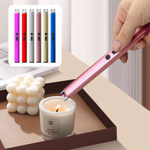 Load image into Gallery viewer, Windproof Pulse Electric Arc Ignition Flameless Plasma Ignition Candle Lighters with USB Rechargeable Lighter for Kitchen Outdoor BBQ