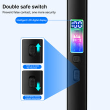 Load image into Gallery viewer, Windproof Electric Arc Ignition Pulse Flameless Plasma Lighters with Flexible Steel Hose and Digital Display Type-C Rechargeable Lighter Kitchen Outdoor BBQ Candle